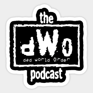 The dWo Podcast logo Sticker